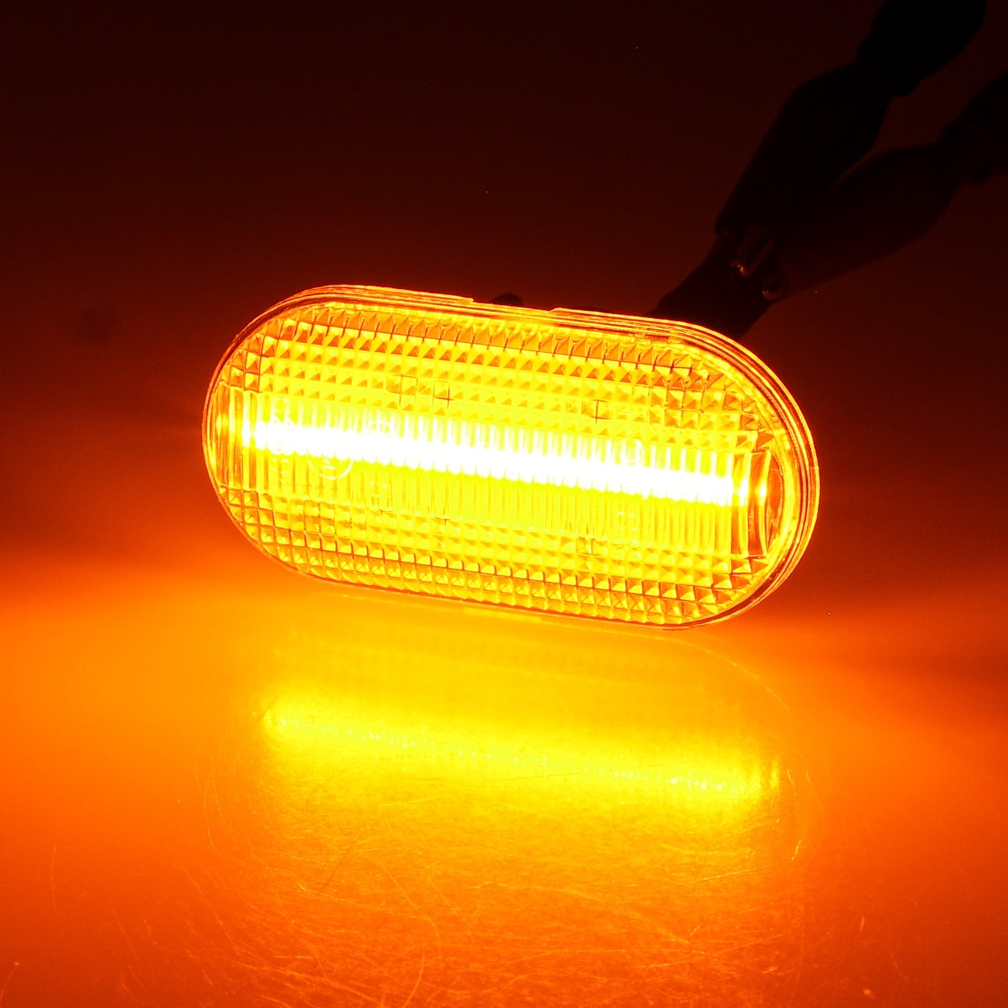 BRANDT Seitenblinker Set LED Kotflügel Blinker + Kabel Weiss passend für Smart Fortwo 453 Nissan Interstar X70 Kubistar X76 Primastar X83 Opel Vivaro A Movano A Blinkleuchten