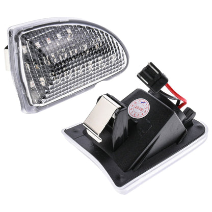 BRANDT Seitenblinker Set LED Kotflügel Blinker + Kabel Weiss passend für Smart Fortwo II 451 Coupe Cabrio 07-14 Blinkleuchten