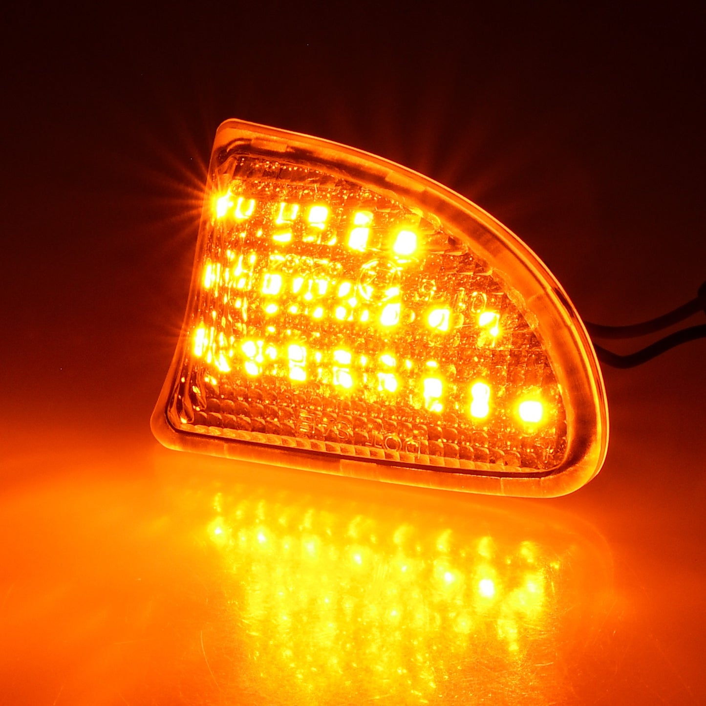 BRANDT Seitenblinker Set LED Kotflügel Blinker + Kabel Weiss passend für Smart Fortwo II 451 Coupe Cabrio 07-14 Blinkleuchten