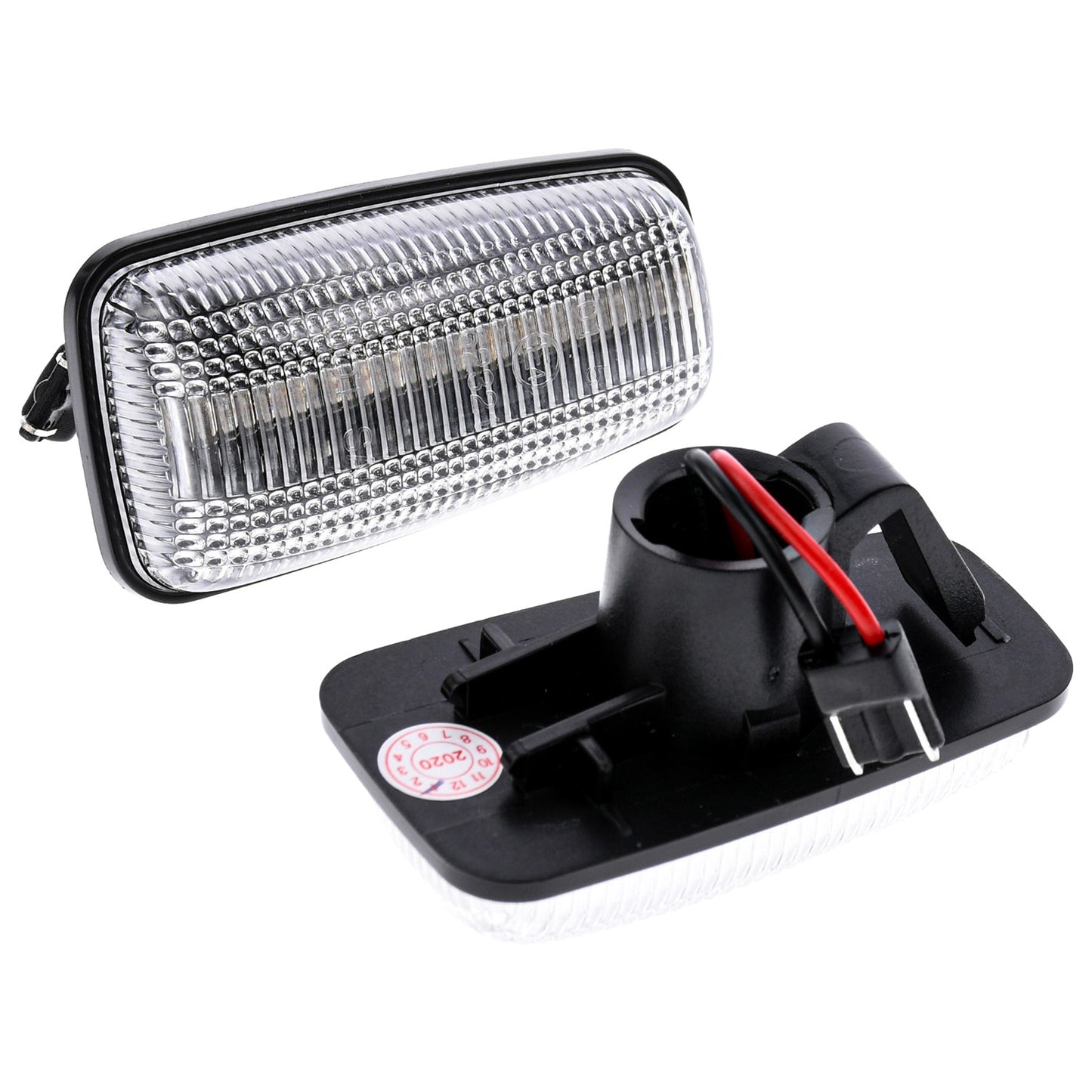 BRANDT Seitenblinker Set LED Kotflügel Blinker + Kabel Weiss passend für Citroen Saxo I ZX I Xsara I II Jumpy I Xantia I II Berlingo I Evasion I Synergie Lancia Zeta Blinkleuchten
