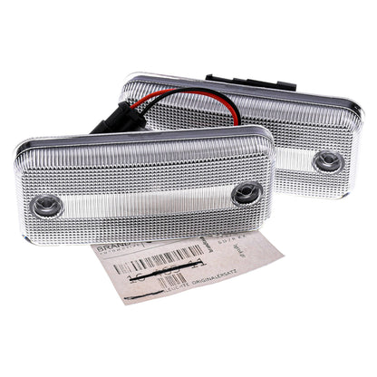 BRANDT Seitenblinker LED Seiten Blinker Weiss passend für Fiat Ducato III 250 251 IV 290 295 Peugeot Boxer II III Citroen Jumper Iveco Daily VI VII Seitenmarkierungsleuchten Blinkleuchten