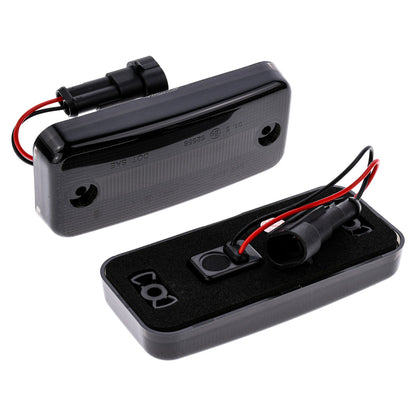 BRANDT Begrenzungsleuchte LED Seiten Blinker Schwarz passend für Fiat Ducato III 250 251 IV 290 295 Peugeot Boxer II III Citroen Jumper Iveco Daily VI VII Seitenmarkierungsleuchten Blinkleuchten