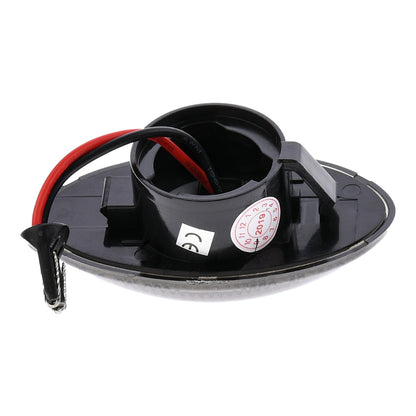 BRANDT Seitenblinker Set LED Kotflügel Blinker + Kabel Schwarz passend für Mini Clubman R55 Hatch R56 Cabrio R57 Coupe R58 Roadster R59 Countryman R60 Blinkleuchten