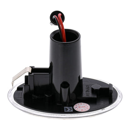 BRANDT Seitenblinker Set LED Blinker + Kabel Weiss passend für Mini Cabrio R57 Clubman R55 Hatch R56 Roadster R59 Coupe R58 Blinkleuchten
