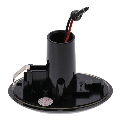 BRANDT Seitenblinker Set LED Blinker + Kabel Schwarz passend für Mini Cabrio R57 Clubman R55 Hatch R56 Roadster R59 Coupe R58 Blinkleuchten