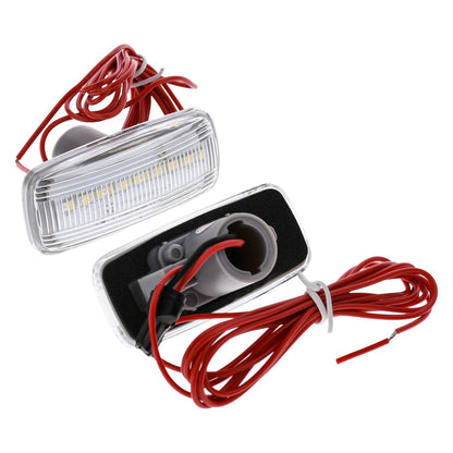 BRANDT Seitenblinker Set LED Kotflügel Blinker + Kabel Weiss passend für Chrysler 200 II UF Sebring III JS 300C I SRT-8 LX LE Touring Town & Country V RT Grand Voyager V RT Blinkleuchten