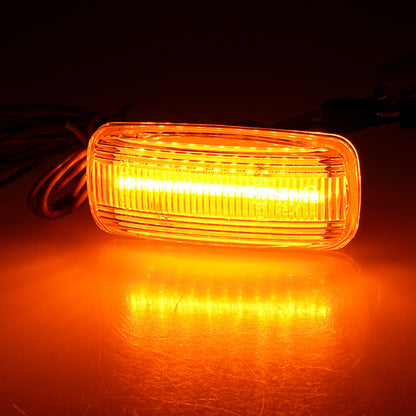 BRANDT Seitenblinker Set LED Kotflügel Blinker + Kabel Weiss passend für Chrysler 200 II UF Sebring III JS 300C I SRT-8 LX LE Touring Town & Country V RT Grand Voyager V RT Blinkleuchten