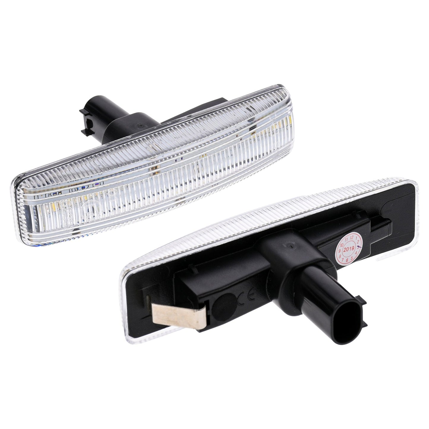 BRANDT Seitenblinker Set LED Kotflügel Blinker Weiss passend für Land Rover Defender I II 90 110 130 Discovery III IV L319 Range Rover II P38A Sport I L320 III Vogue L322 Blinkleuchten