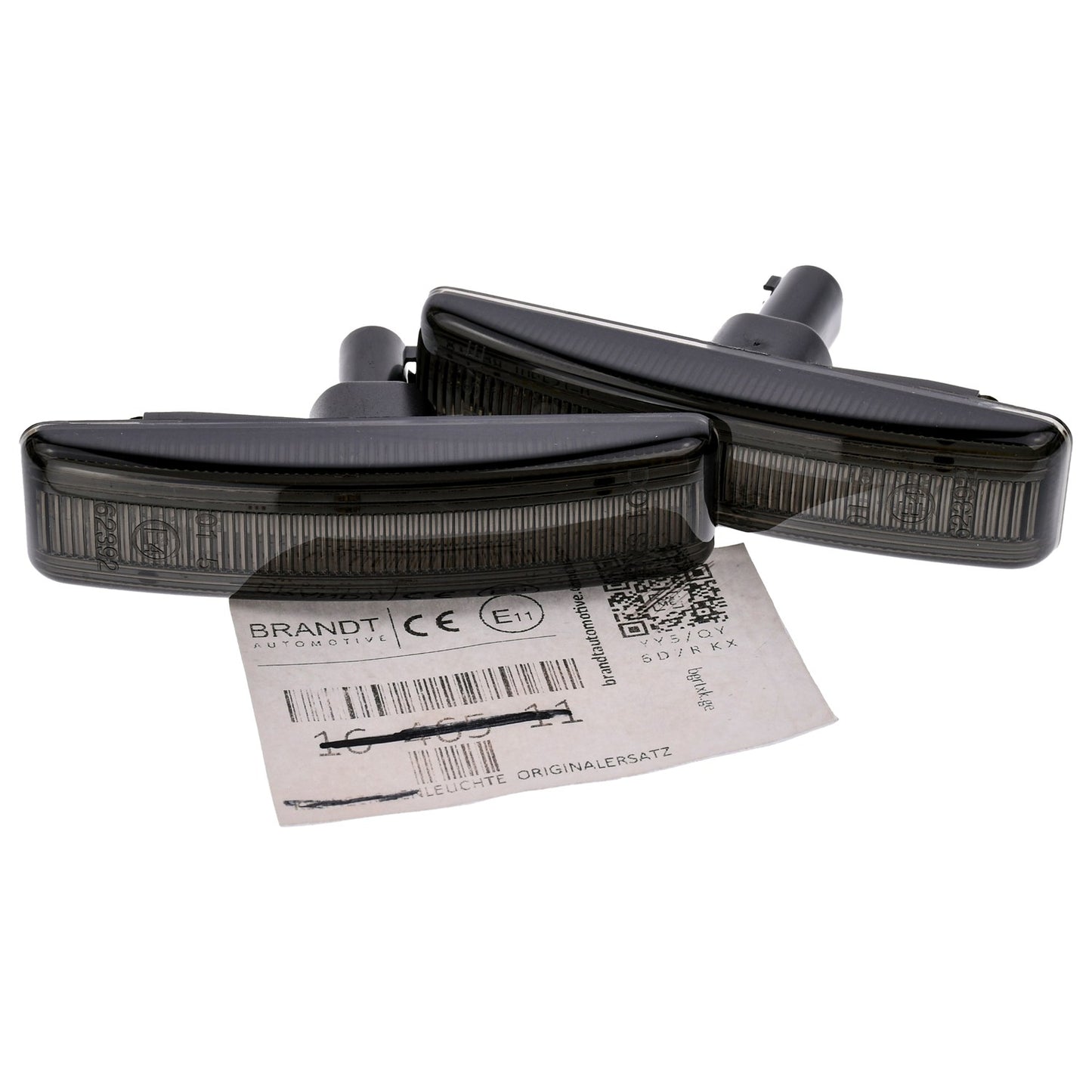 BRANDT Seitenblinker Set LED Kotflügel Blinker Schwarz passend für Land Rover Defender I II 90 110 130 Discovery III IV L319 Range Rover II P38A Sport I L320 III Vogue L322 Blinkleuchten