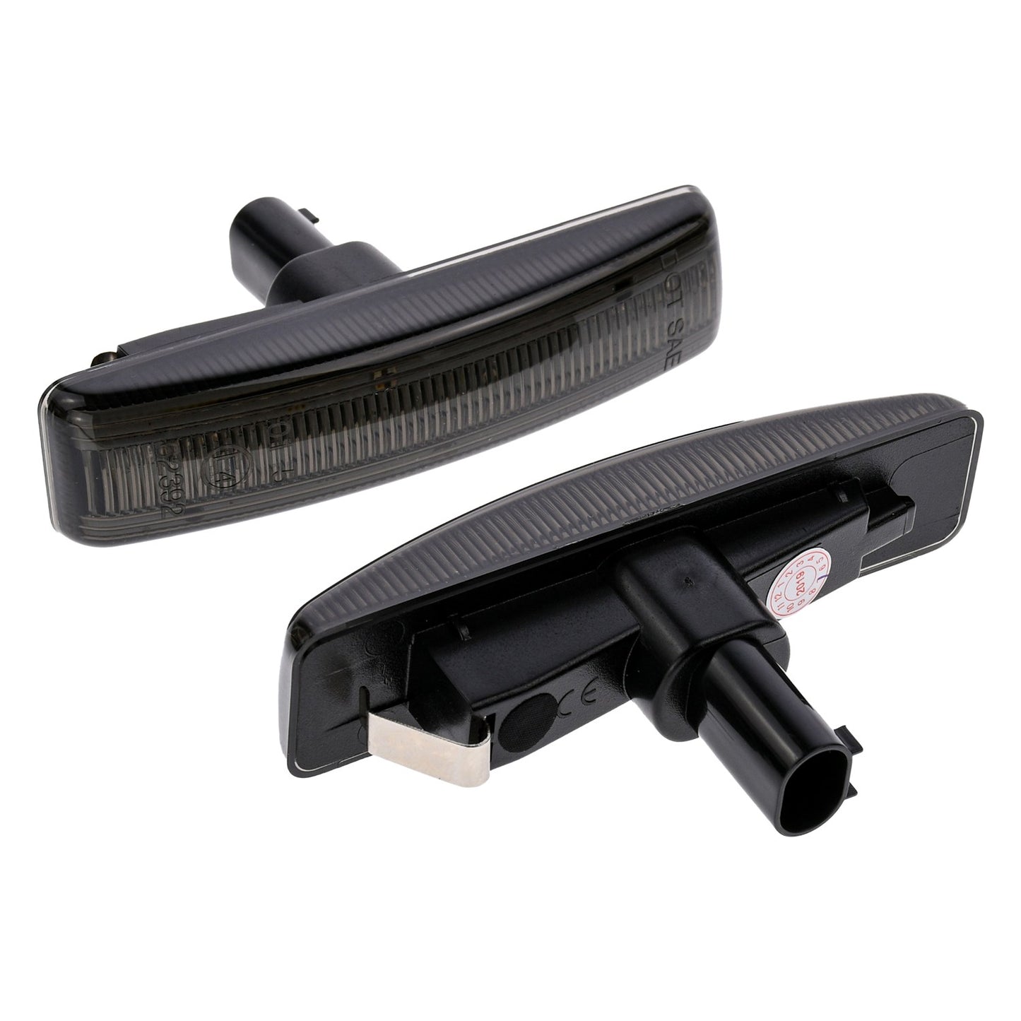 BRANDT Seitenblinker Set LED Kotflügel Blinker Schwarz passend für Land Rover Defender I II 90 110 130 Discovery III IV L319 Range Rover II P38A Sport I L320 III Vogue L322 Blinkleuchten