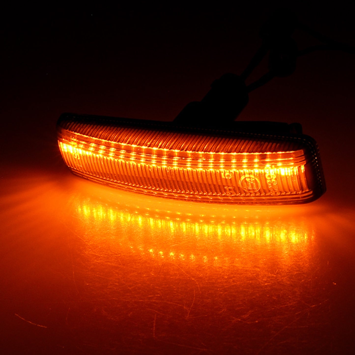 BRANDT Seitenblinker Set LED Kotflügel Blinker Schwarz passend für Land Rover Defender I II 90 110 130 Discovery III IV L319 Range Rover II P38A Sport I L320 III Vogue L322 Blinkleuchten