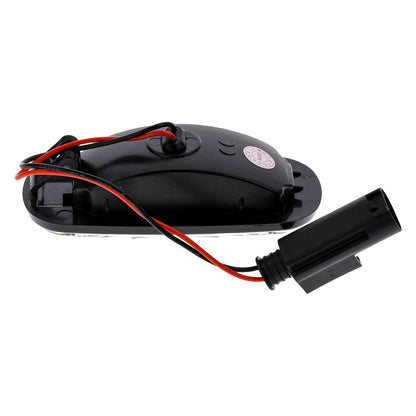 BRANDT Seitenblinker Set LED Kotflügel Blinker + Kabel Weiss passend für Land Rover Defender I Td5 Puma L316 Discovery II L318 Freelander I L314 MG ZS ZT ZT-T Rover 45 75 Blinkleuchten