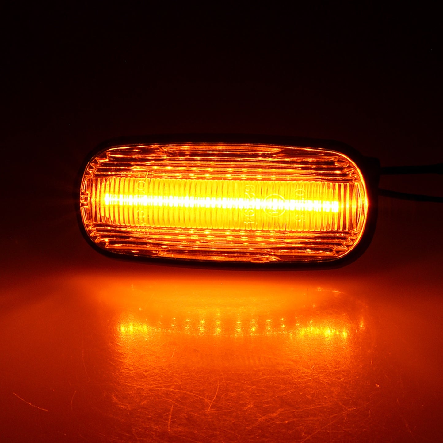 BRANDT Seitenblinker Set LED Kotflügel Blinker + Kabel Weiss passend für Land Rover Defender I Td5 Puma L316 Discovery II L318 Freelander I L314 MG ZS ZT ZT-T Rover 45 75 Blinkleuchten