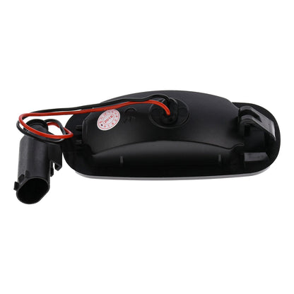 BRANDT Seitenblinker Set LED Kotflügel Blinker + Kabel Schwarz passend für Land Rover Defender I Td5 Puma L316 Discovery II L318 Freelander I L314 MG ZS ZT ZT-T Rover 45 75 Blinkleuchten