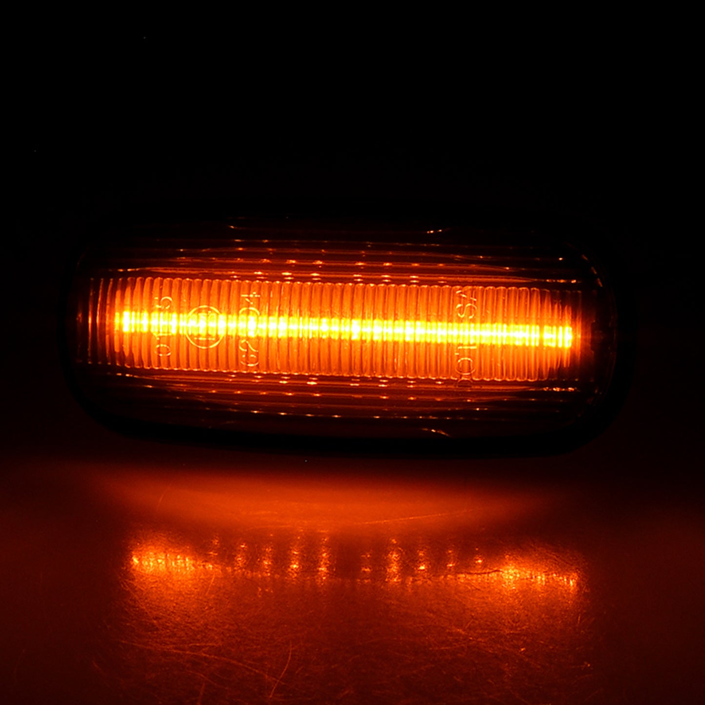 BRANDT Seitenblinker Set LED Kotflügel Blinker + Kabel Schwarz passend für Land Rover Defender I Td5 Puma L316 Discovery II L318 Freelander I L314 MG ZS ZT ZT-T Rover 45 75 Blinkleuchten