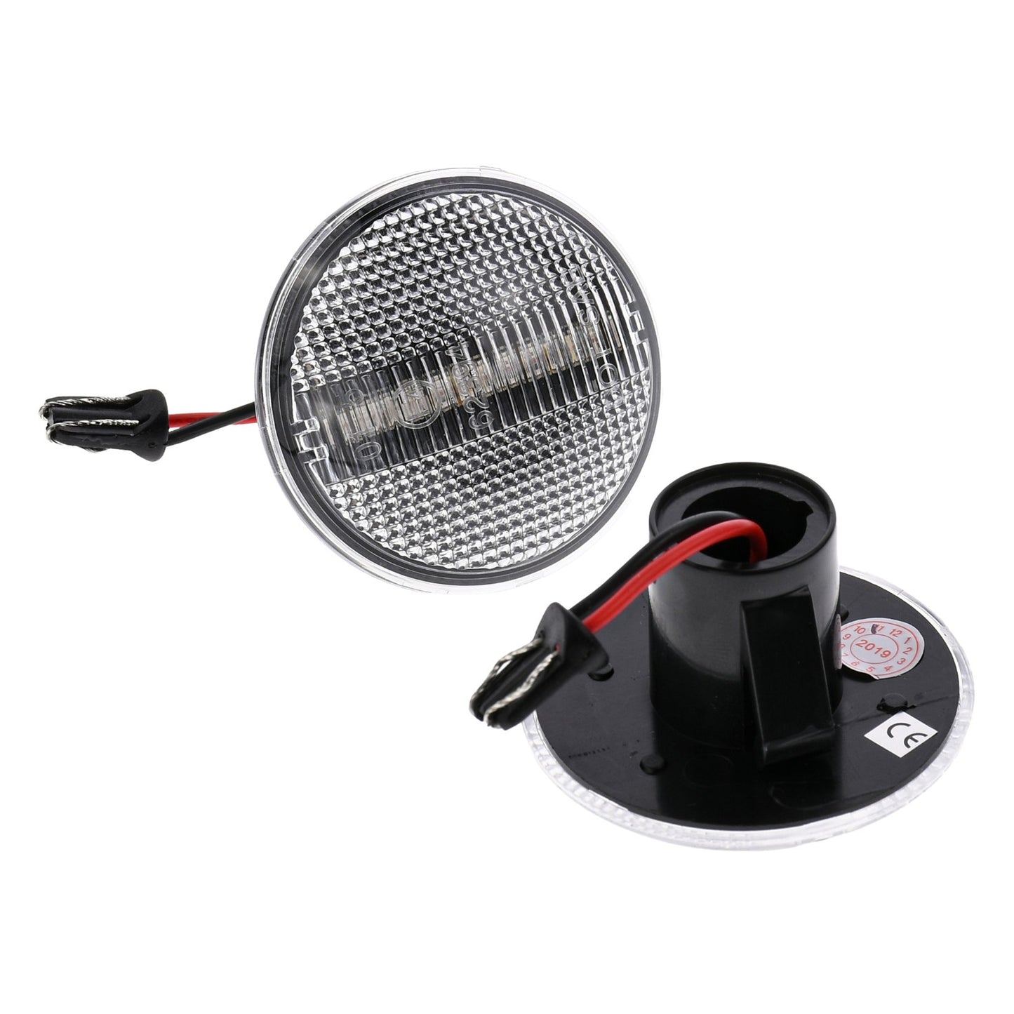 BRANDT Seitenblinker Set LED Kotflügel Blinker + Kabel Weiss passend für Land Rover Range Rover III LM322 L322 02-12 Blinkleuchten