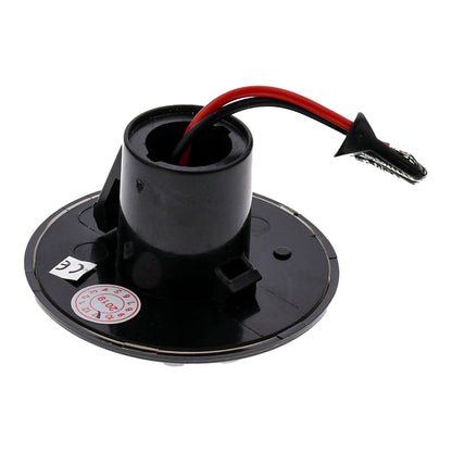 BRANDT Seitenblinker Set LED Kotflügel Blinker + Kabel Schwarz passend für Land Rover Range Rover III LM322 L322 02-12 Blinkleuchten
