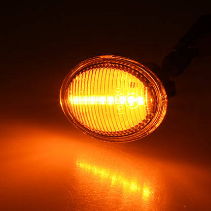 BRANDT Seitenblinker Set LED Kotflügel Blinker + Kabel Weiss passend für Fiat 500 I 500C 500L 312 Abarth 595 695 Alfa Romeo 4C Lancia Ypsilon II 843 Ford Ka II RU8 Blinkleuchten