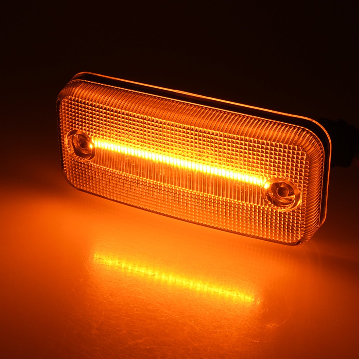 BRANDT Seitenmarkierungsleuchten LED Seiten Blinker Weiss passend für Renault Trucks Premium I II Magnum I Midliner I Midlum I MAN F2000 I Volvo Trucks FE I FL II Sattelzug Chassis Seitenleuchten