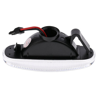 BRANDT Seitenblinker Set LED Kotflügel Blinker Weiss passend für Fiat Qubo I Fiorino III 225 Stilo Doblo I II Multipla 186 Panda II III 169 312 Idea 350 Punto III Grande Evo 199 Abarth Blinkleuchten