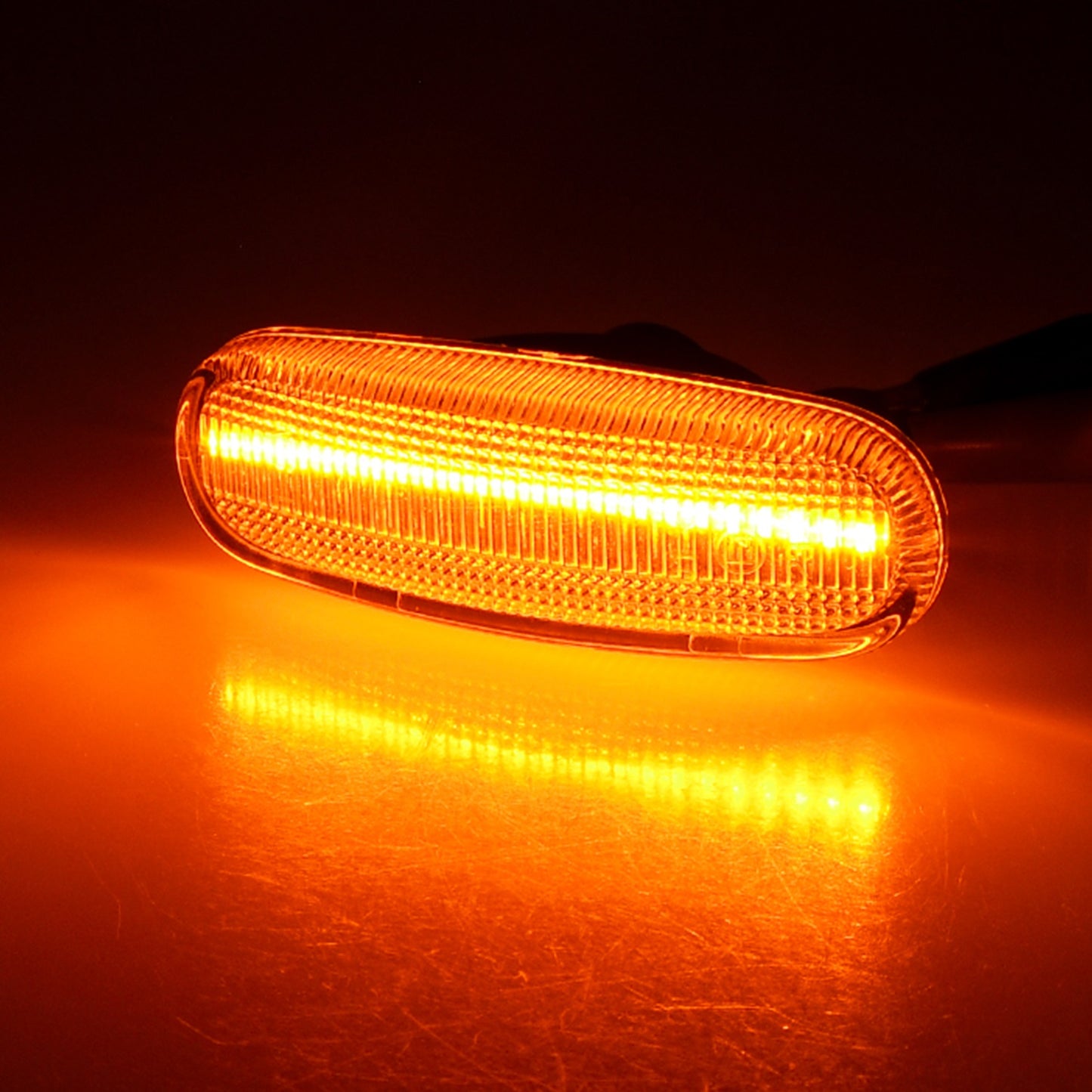 BRANDT Seitenblinker Set LED Kotflügel Blinker Weiss passend für Fiat Qubo I Fiorino III 225 Stilo Doblo I II Multipla 186 Panda II III 169 312 Idea 350 Punto III Grande Evo 199 Abarth Blinkleuchten