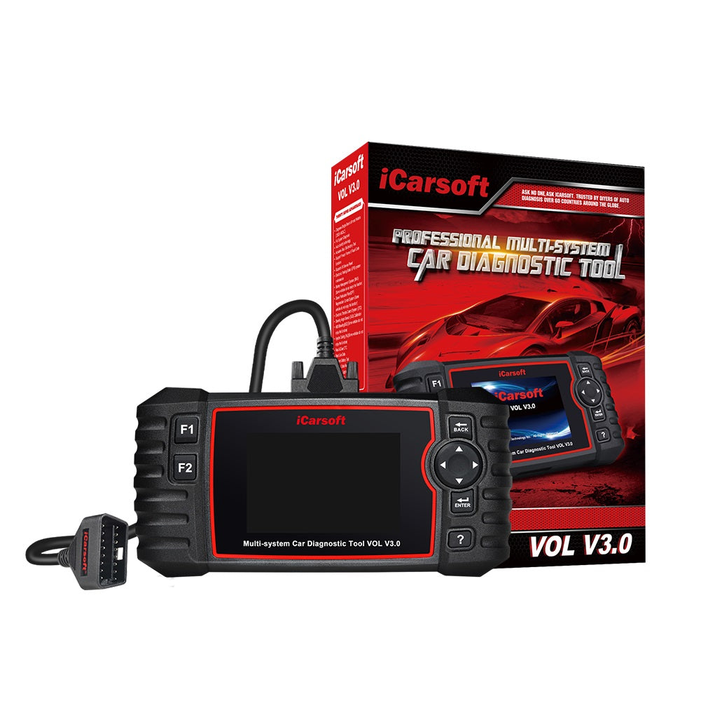 DIAGNOSEGERÄT iCARSOFT VOL V3.0 OBD-2 Scanner für Volvo & Saab inkl. deutsche Updates